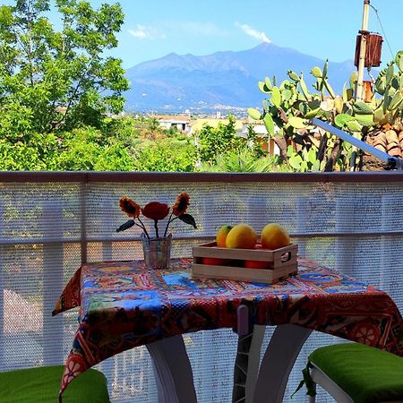Casa Del Sole Con Vista Sull'Etna A 200 Mt Dal Mare Villa Acireale Eksteriør billede