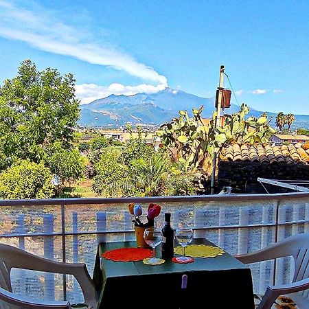 Casa Del Sole Con Vista Sull'Etna A 200 Mt Dal Mare Villa Acireale Eksteriør billede