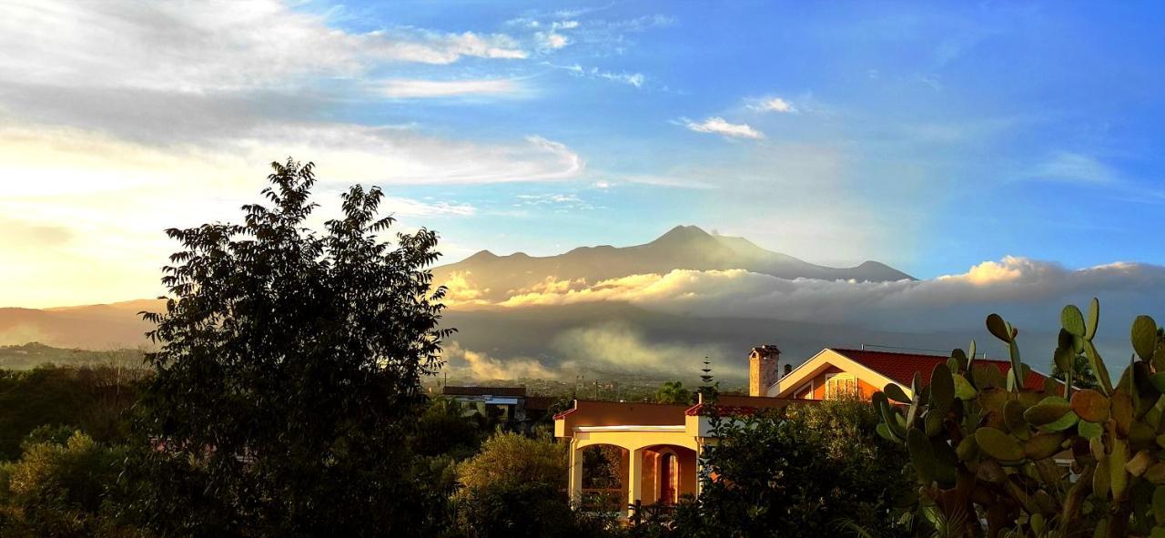 Casa Del Sole Con Vista Sull'Etna A 200 Mt Dal Mare Villa Acireale Eksteriør billede
