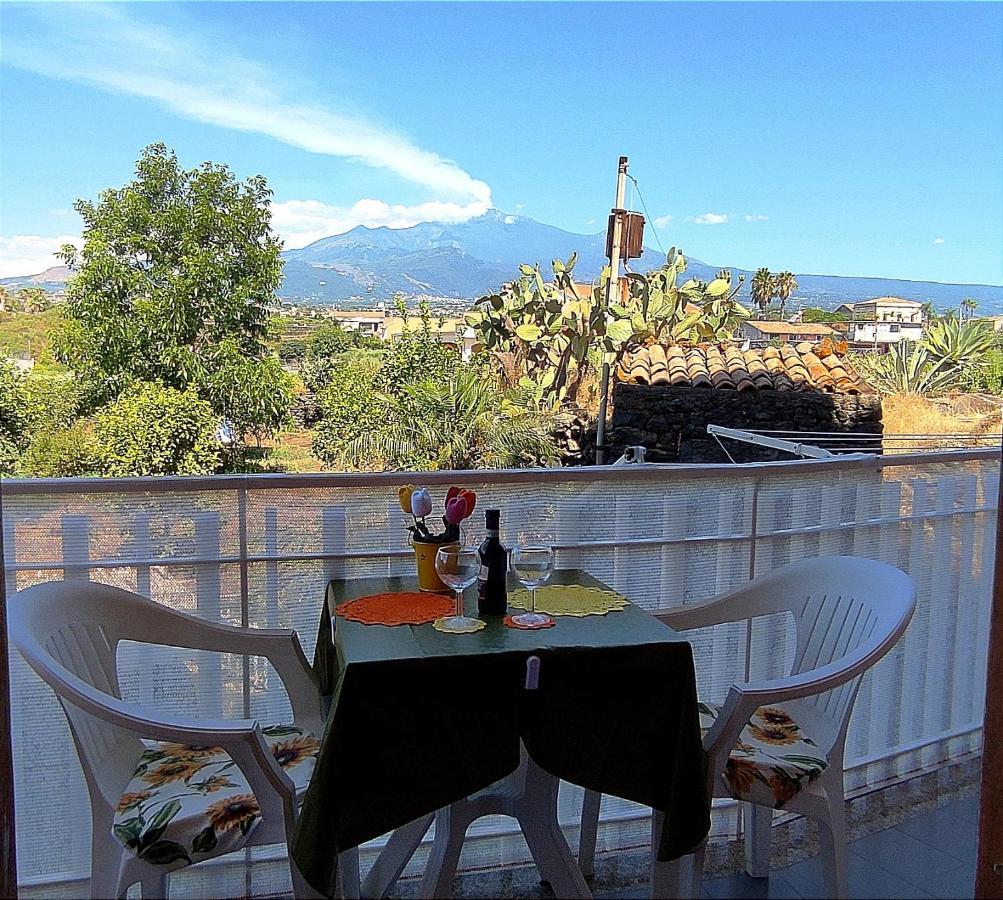 Casa Del Sole Con Vista Sull'Etna A 200 Mt Dal Mare Villa Acireale Eksteriør billede